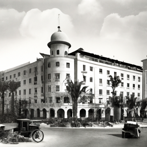 3. תצלום וינטג' של מלון המלך דוד משנות ה-30.